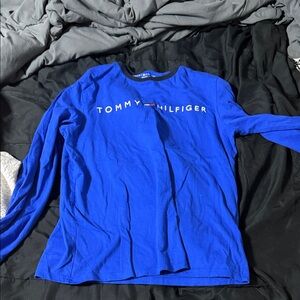 Tommy Hilfiger Royal Blue Crew Neck Shirt